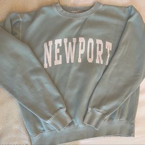 Brandy Melville John Galt Green Newport Pullover